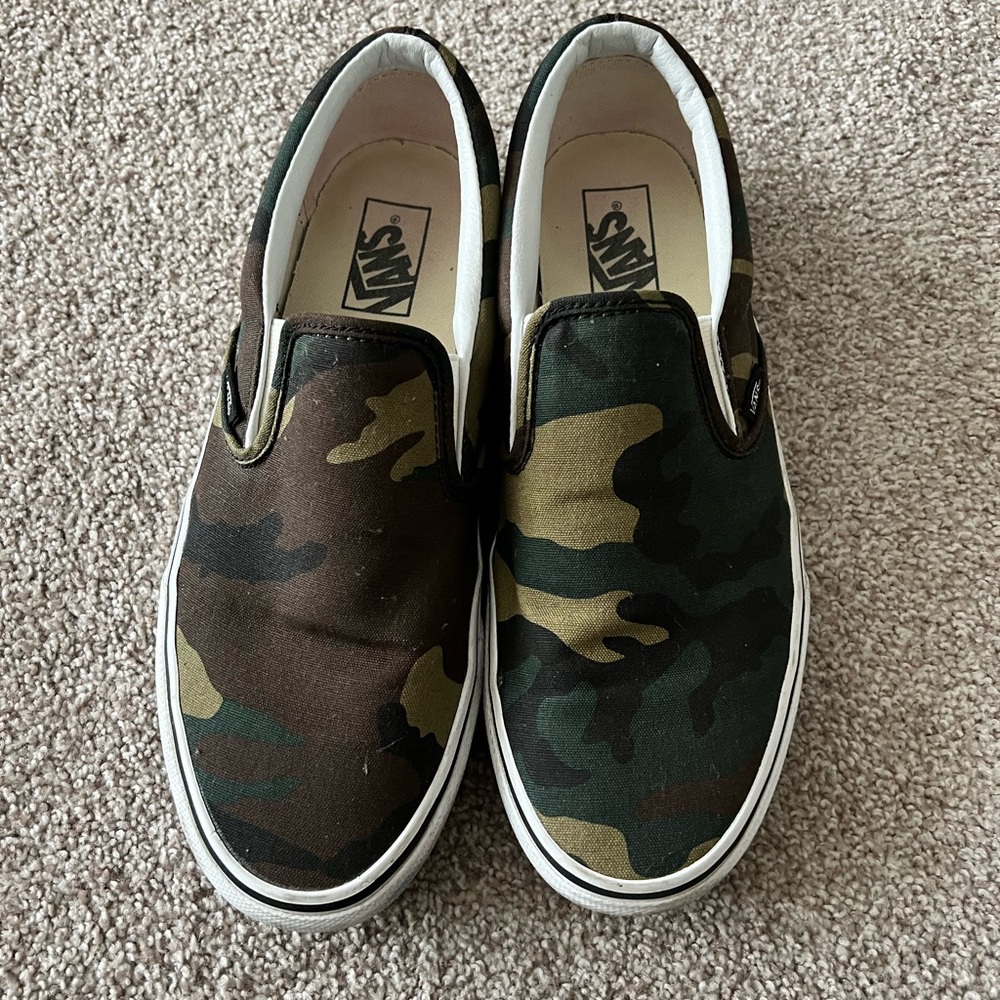 Camo vans